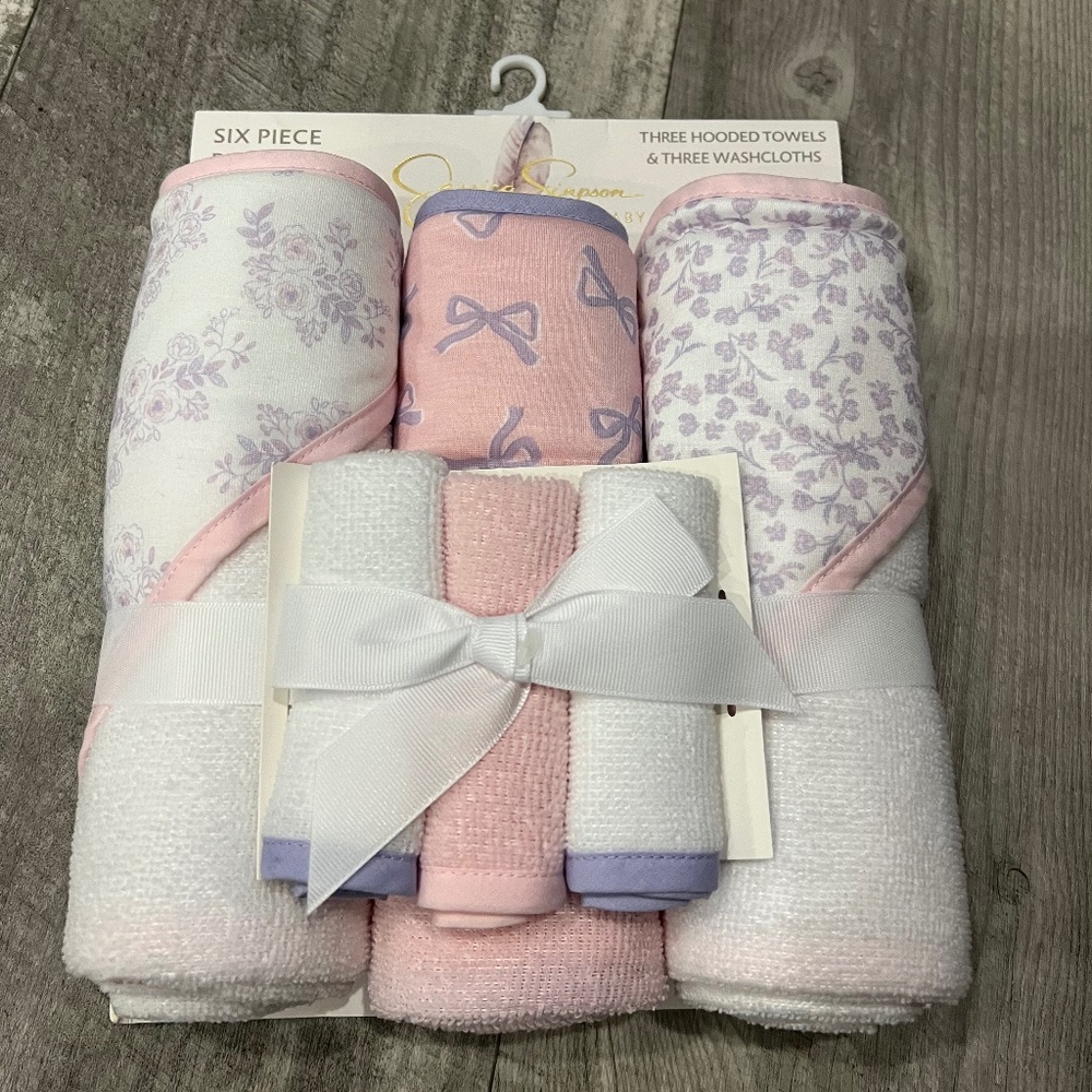 Jessica Simpson Baby 6 Piece Bath Set